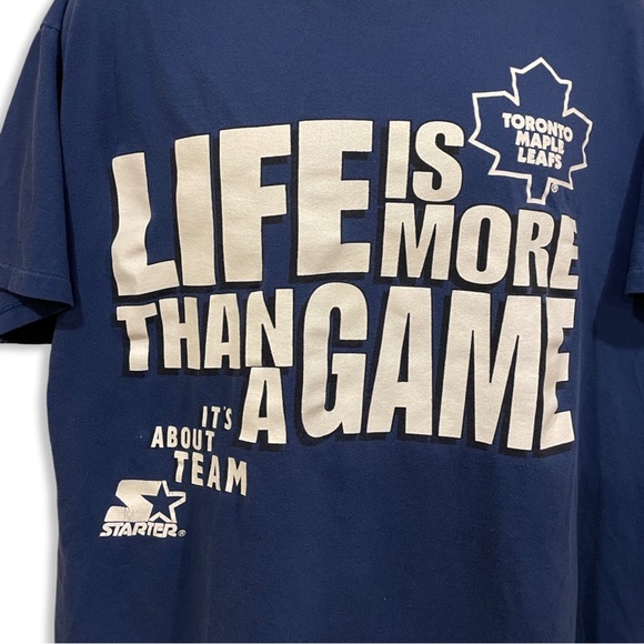 Vintage 90s Starter Toronto Maple Leafs T-Shirt - Picture 2 of 3